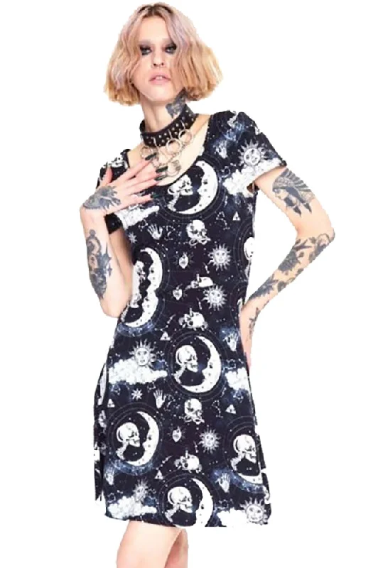 Jawbreaker Moonstone Skater Dress Tunics Stylish modern