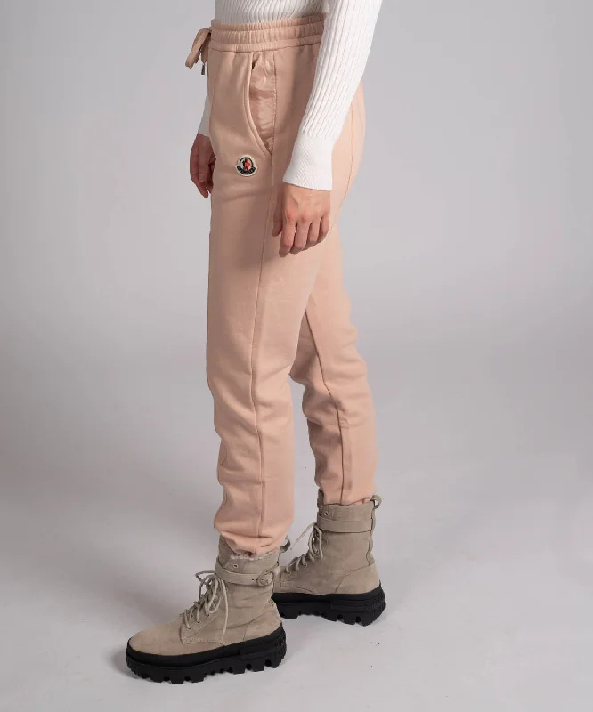 Women's Drawcord Nylon Cuff Pants Stylish Paperbag Waist Pants