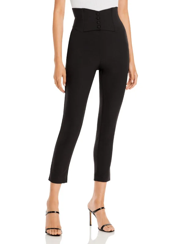 Corset Womens Knit High Rise Dress Pants Comfortable Cargo Pants