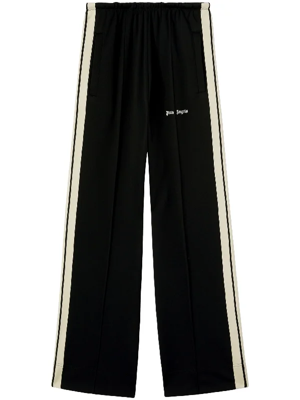 classic logo-embroidered wide-leg track pants Cozy Maternity Pants
