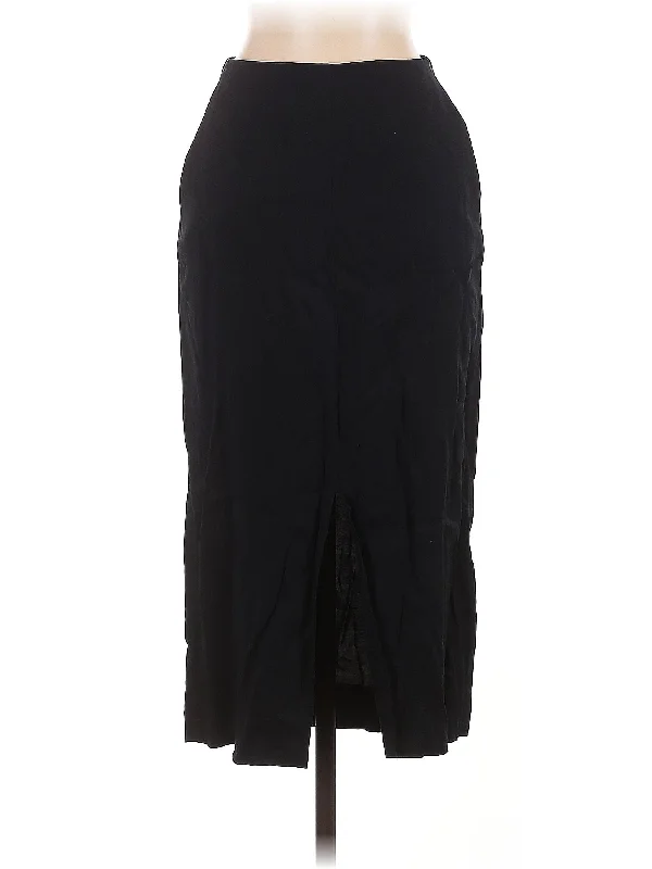 Formal Skirt leather skirt refined