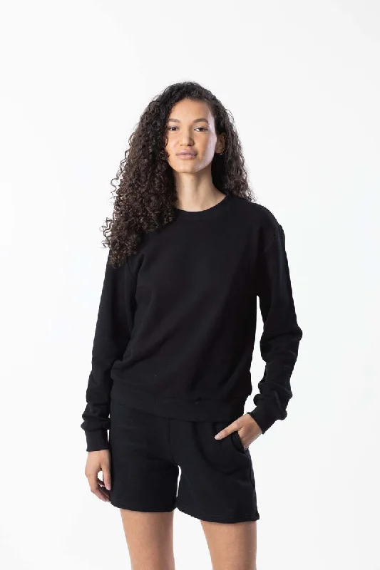 The Brushed Sweatshirt Hoodie with Applique Textured Unique