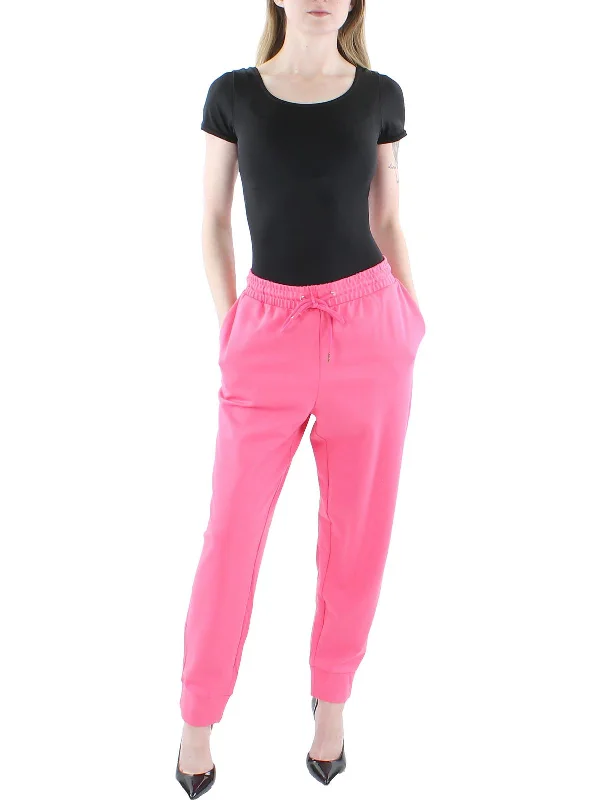 Womens Drapey Compression Jogger Pants Classic Stretch Pants