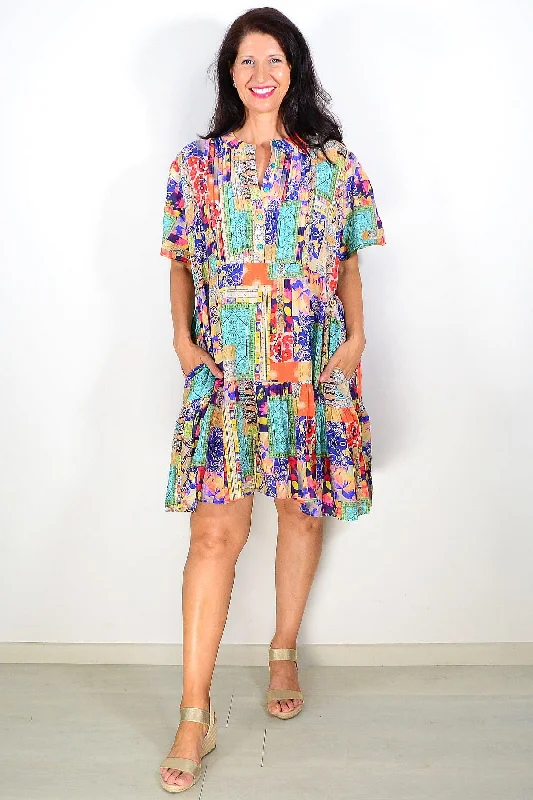 Venice Print Ladies Tunic Dress Tunics Exclusive limited