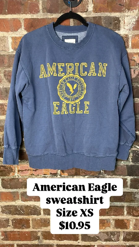American Eagle sweatshirt Hoodie with Pocket Utility Practical