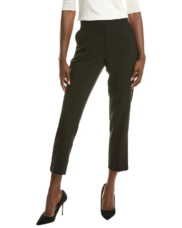 T Tahari Pull-On Tapered Pant Casual Wide Pants
