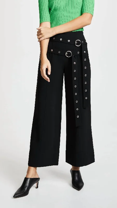 Jessi Pant In Black Classic Stretch Pants