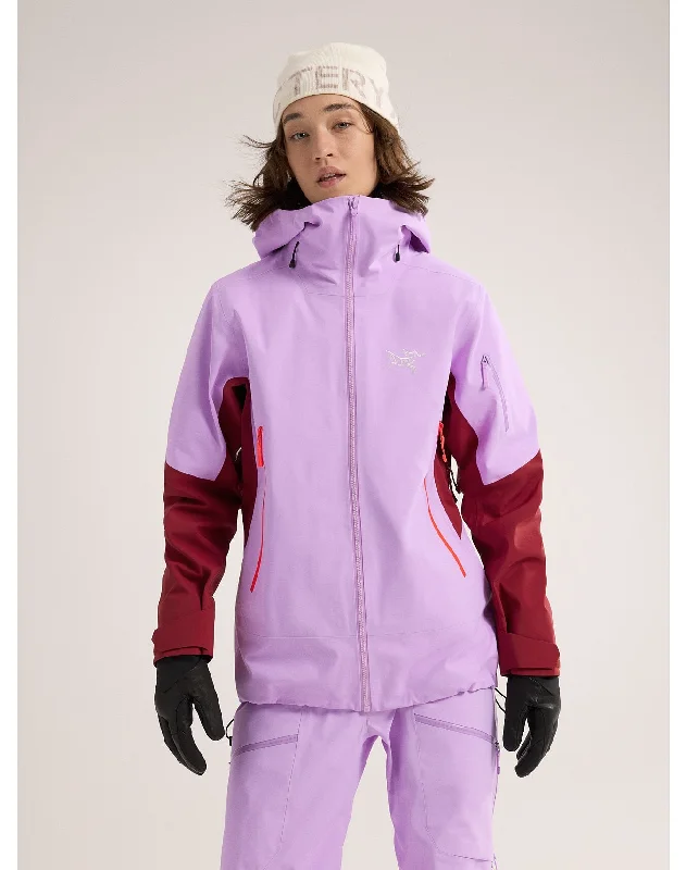 Sentinel Jacket Women's Ribbed Jacket Pleated Jacket Ruffled Jacket