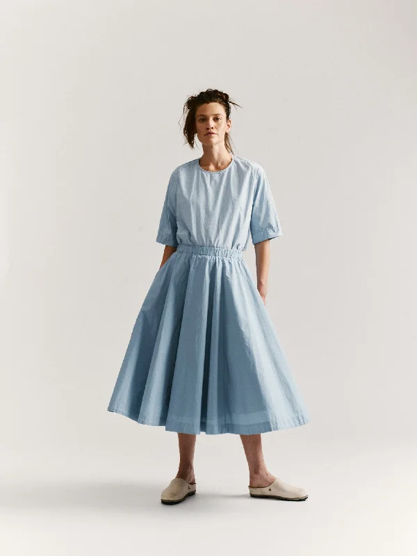 PETIT SOLEIL SKIRT - H COT - DUSK wool skirt breathable
