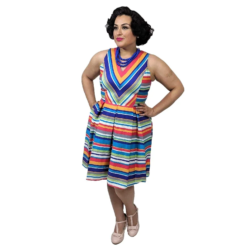 Eva Rose Rainbow Perfection Dress Tunics Spring floral