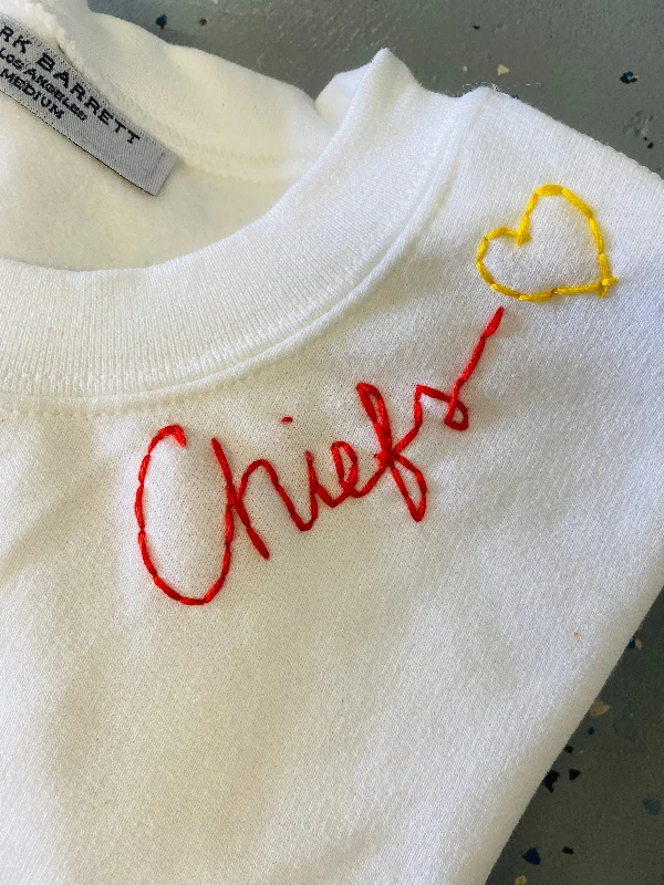 Chiefs Sweatshirt Oversized Hoodie Comfort Casual