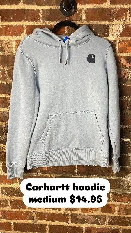 Carhartt hoodie Hoodie with Toggle Buttons Decorative Unique