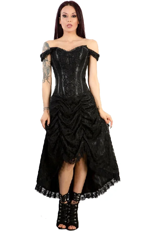Burleska Passion Corset Dress Black Tunics Exclusive limited