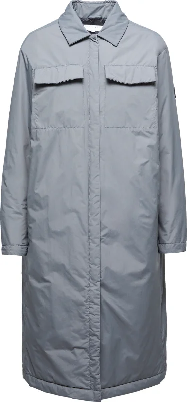 Lina Long Insulated Shirt Jacket - Regular - Women's|-|Longue veste-chemise isolée Lina - Régulière - Femme Rayon Fabric Velvet Fabric Corduroy Fabric