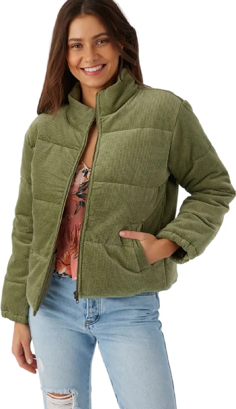 Novah Woven Quilted Corduroy Jacket - Women's|-|Manteau matelassé en velours côtelé tissé Novah - Femme V-Neck Jacket Boat Neck Jacket Square Neck Jacket