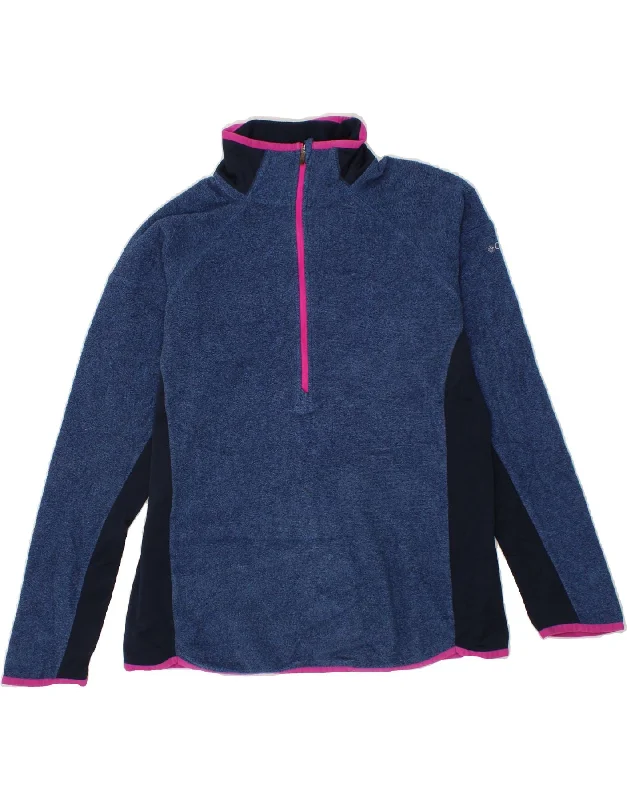 COLUMBIA Womens Omni-Wick Sweatshirt Jumper UK 16 Large Blue Colourblock Hoodie Sweatshirt Pullover COLUMBIA Womens Omni-Wick Sweatshirt Jumper UK 16 Large Blue Colourblock Hoodie Sweatshirt Pullover