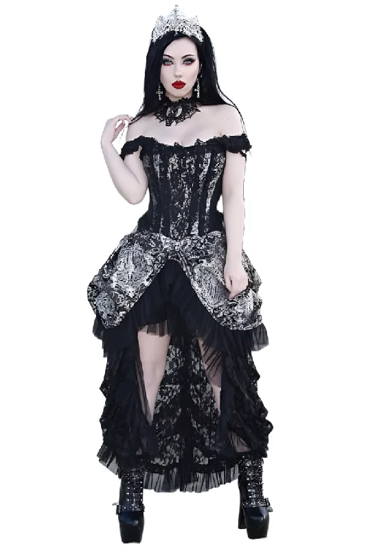 Burleska Versailles Corset Dress Tunics Short Trendy