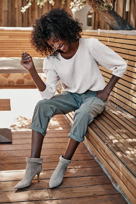 DREW VINTAGE CANVAS PANT Comfortable Denim Leggings