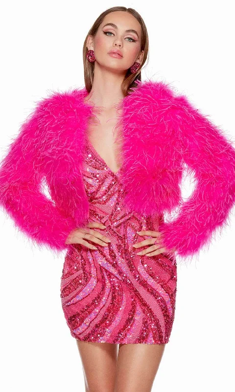 Alyce Paris 4640 - Beaded Cocktail Dress Tunics Trendy modern