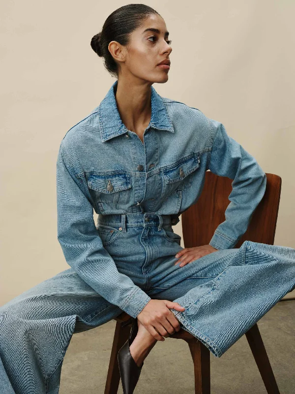 Jodie Denim Jacket | Daydream Appliqued Jacket Beaded Jacket Sequined Jacket