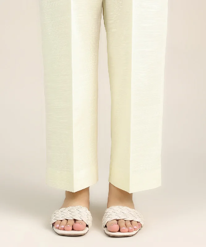 Khaddar Straight Pants Stylish Casual Pants