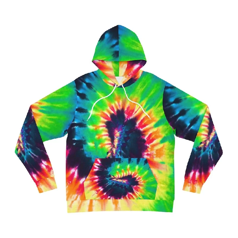 Bynelo Swirl Mint Tie Dye Unisex Fashion Hoodie Hoodie with Pattern Geometric Abstract