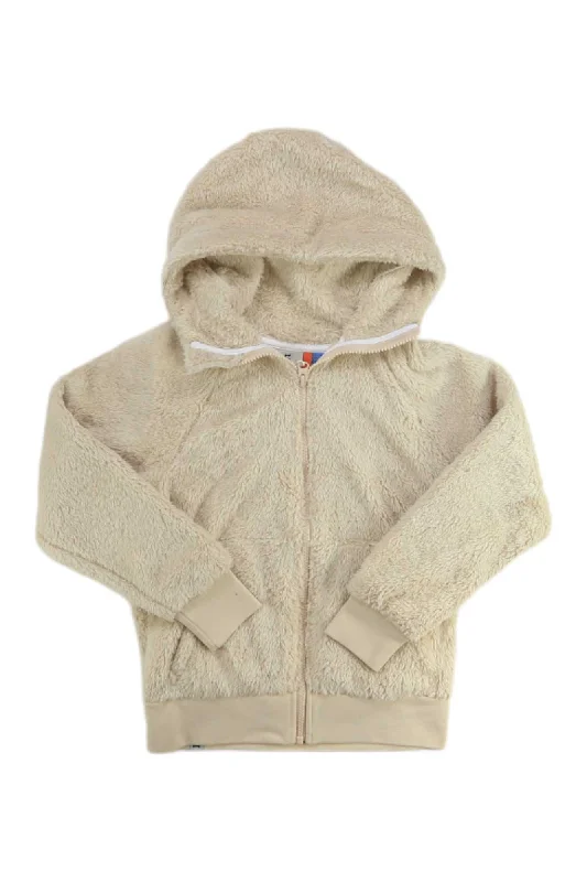 Namuk Kids' Panda High Loft Fleece Hoodie Hoodie with Typography Text Message