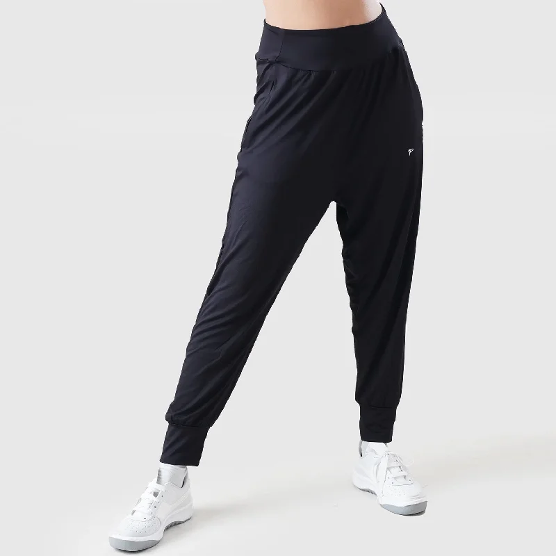 Tf-Premium Black Yoga Pants Stylish Harem Pants
