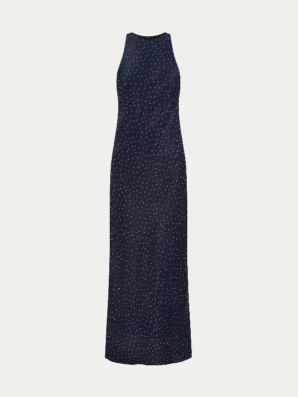 Viscose-silk dress Tunic Top Casual