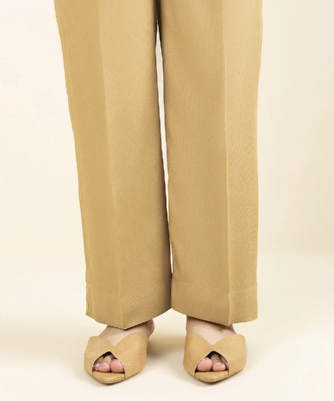 Solid Bedford Straight Pants Comfy Athletic Pants