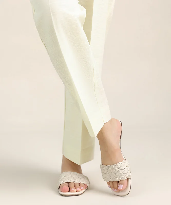 Cambric Straight Pants Comfortable Denim Leggings
