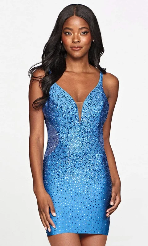 Faviana - S10623 Sleeveless Cutout Cocktail Dress empire Waist empire