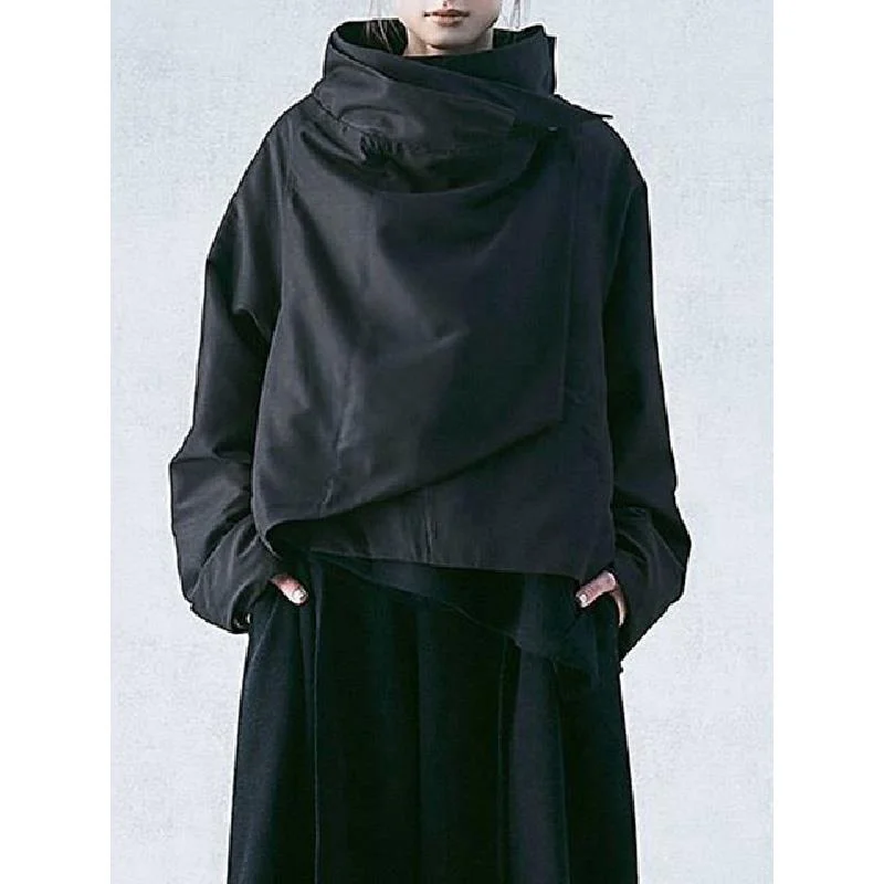 Savannah® | Stylish jacket with stand-up collar Hoodie Zip-Up Jacket Button-Up Jacket