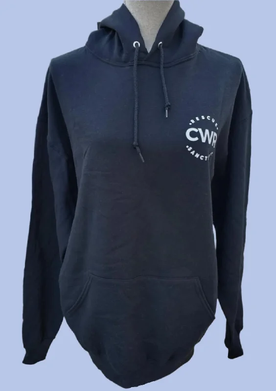 *New* CWR Hoodies Hoodie with Mock Neck Collared Structured