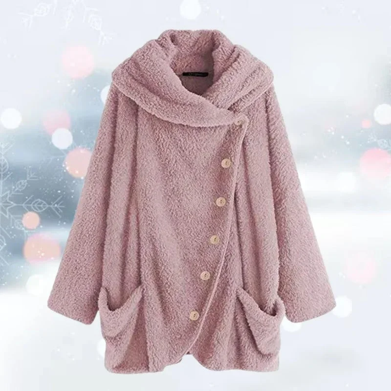 Riley® | Cosy oversized winter jacket Belted Jacket Elasticated Jacket Padded Jacket