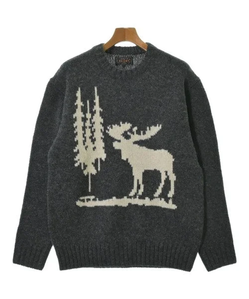 BEAMS PLUS Sweaters Wool Fabric Cashmere Fabric Tweed Fabric