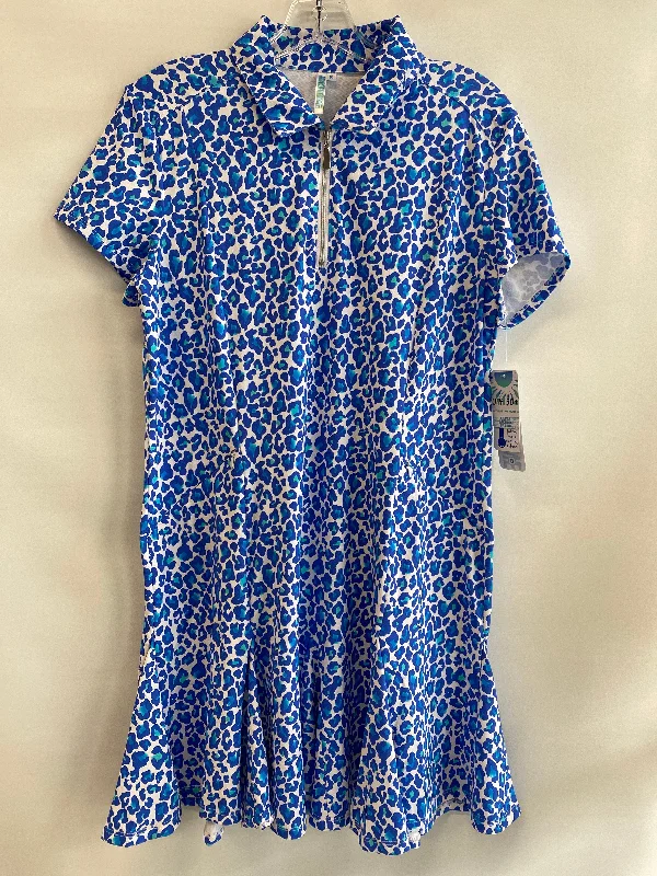 S/S Zip Up Ruffle Dress-CBLS