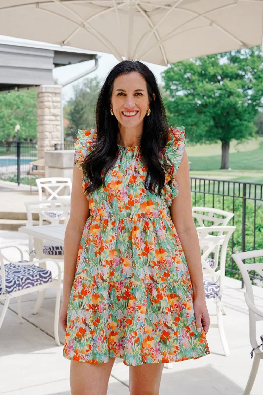 Starry Babydoll Dress