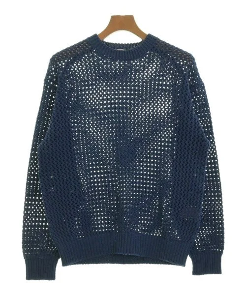 AURALEE Sweaters Striped Floral Plaid