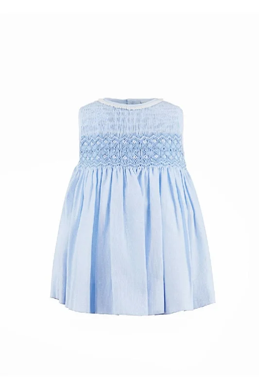 Hand Smocked Polka Dots Girl Dress (Babies & Toddlers)