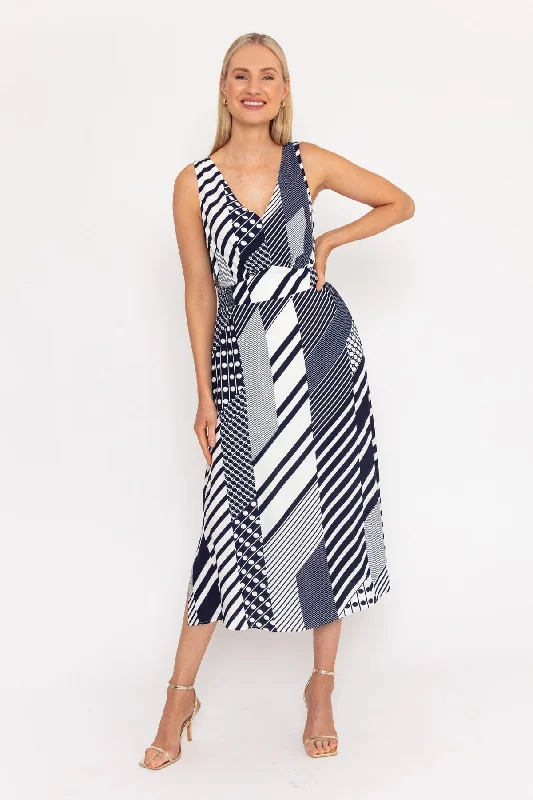 Willow Dress in Navy