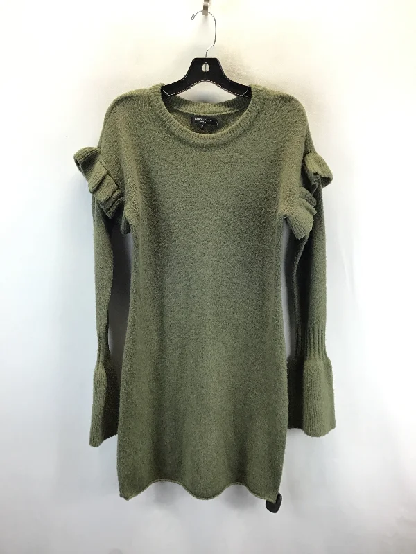 Dress Sweater By Romeo And Juliet In Green, Size: M Houndstooth Herringbone Solid