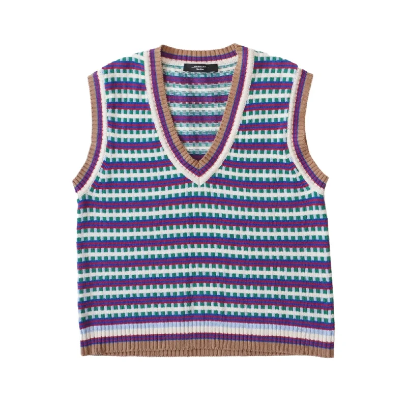 Weekend Max Mara Sweater Vest - Women's M Stretchy Elastic Breathable