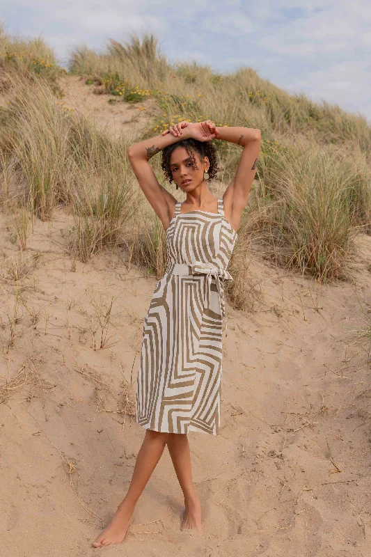 Zebra Strap Dress