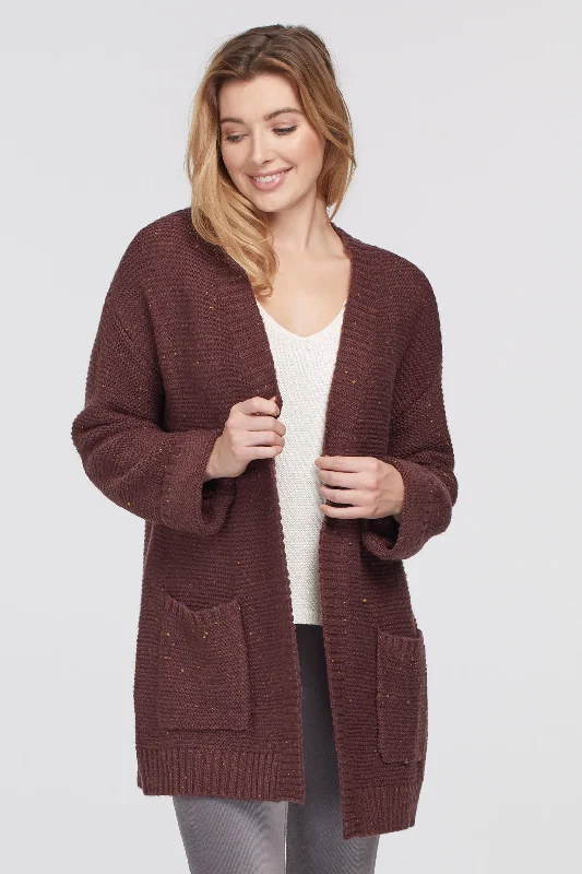 Tribal Slouchy Sweater 7132O-4492-2477 Mulberry - 1 ONLY SIZE X-LARGE - 20% OFF Sweater Knitwear Pullover