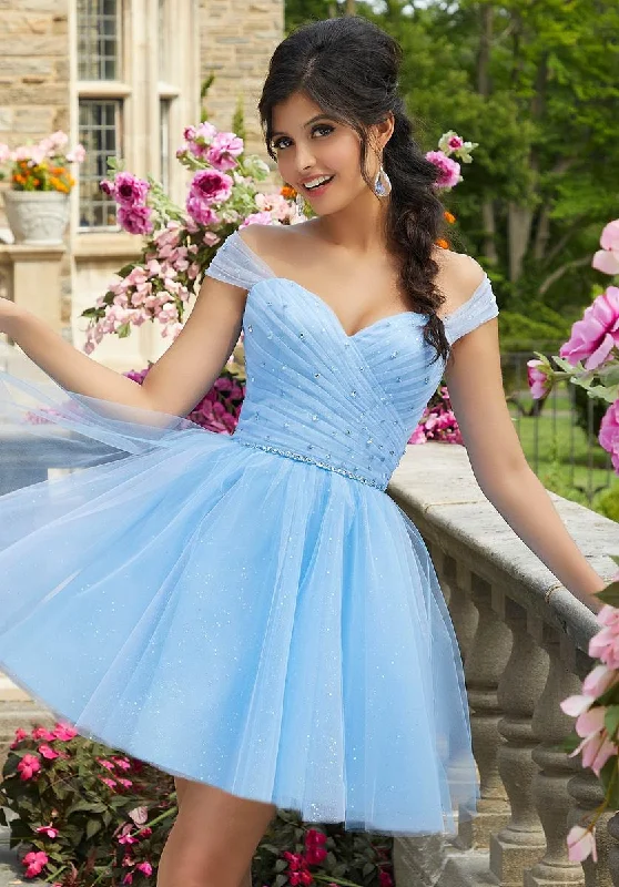 Morilee Off the Shoulder Damas Dress 9535
