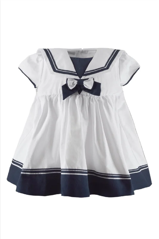 Nautical Sailor Baby Girl Dress