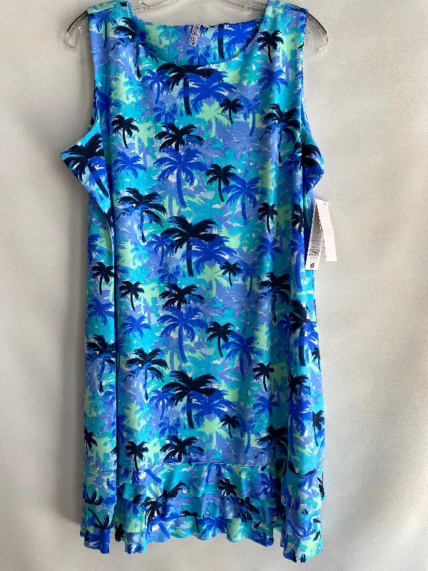 Sleeveless Ruffle Trim Dress-PTBL