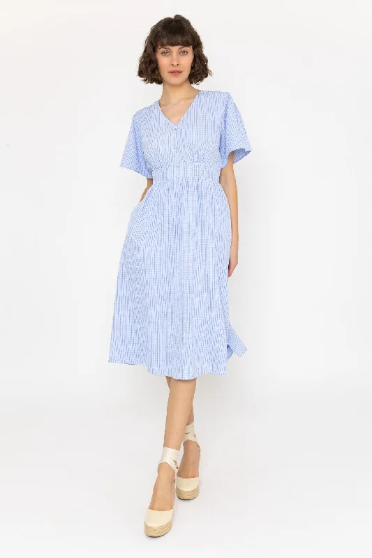 Francine Dress in Blue