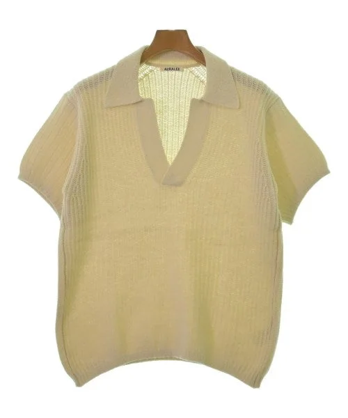 AURALEE Sweaters Print Jacquard Patchwork